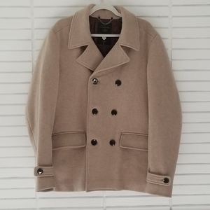 Double breasted pea coat